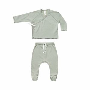 Quincy Mae Wrap Top set